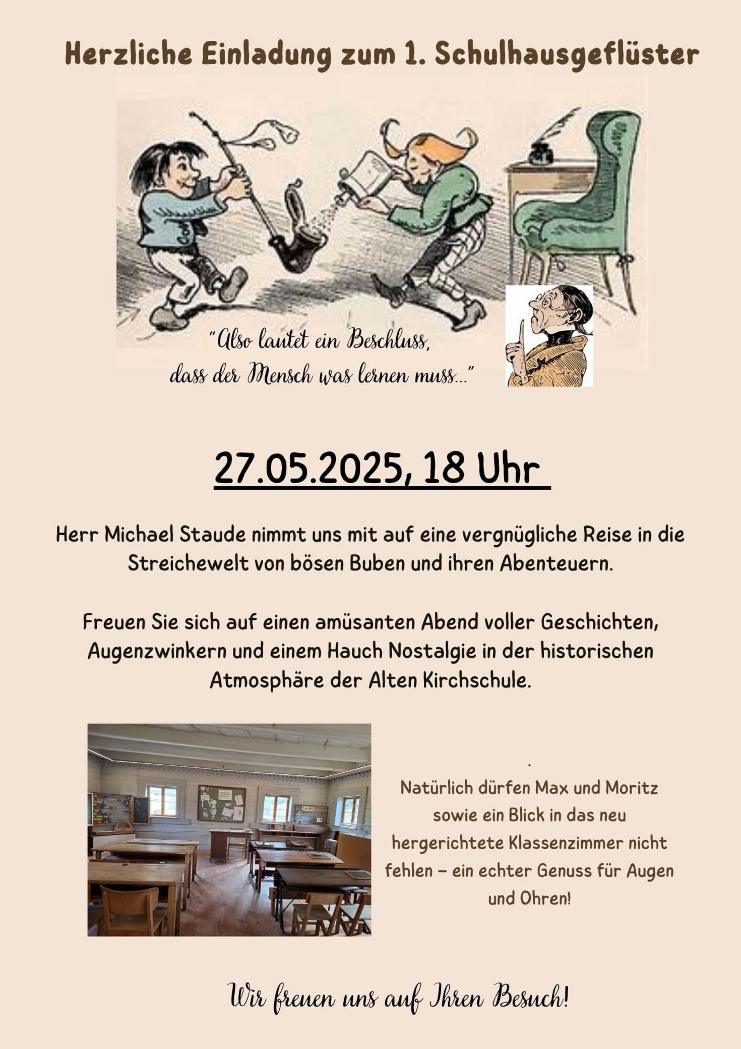 Lesung in der Kirchschule