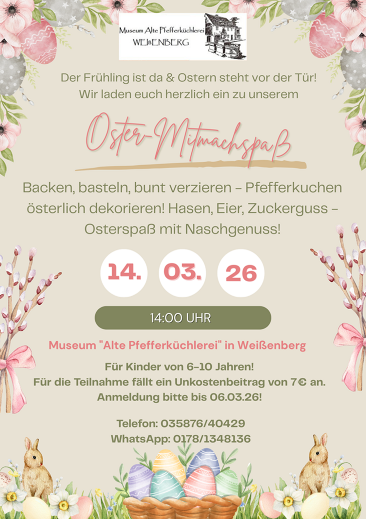 OsterMitmachspaß im Museum