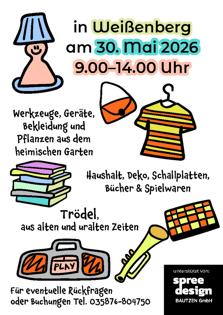Trödelbörse Marktgasse Weißenberg