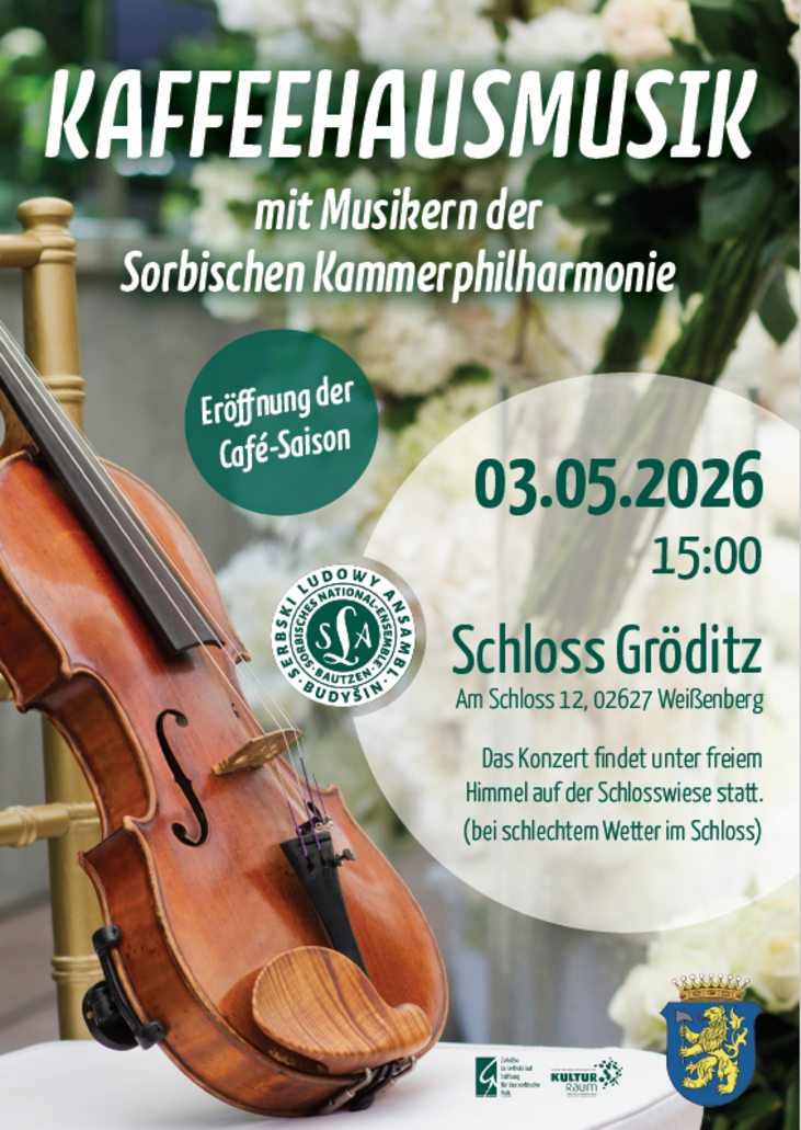 Kaffeehausmusik im Schloss Gröditz