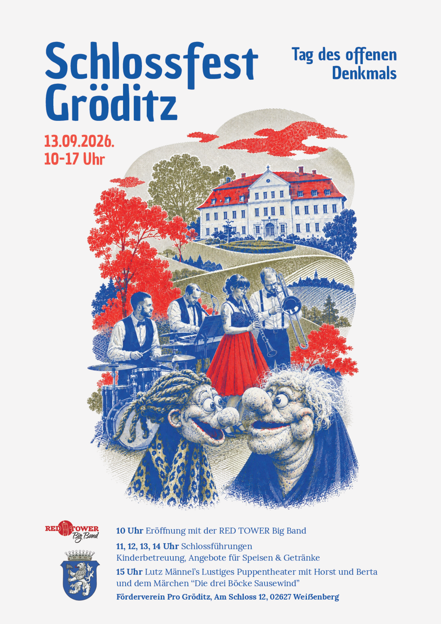 Schlossfest in Gröditz zum Tag des offenen Denkmals
