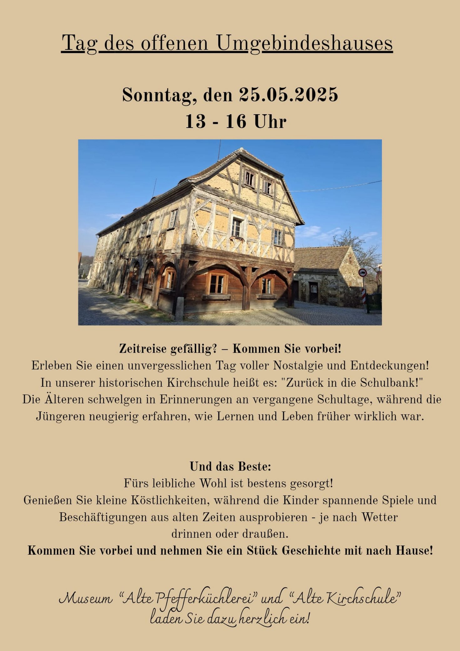 Tag des offenen Umgebindehauses