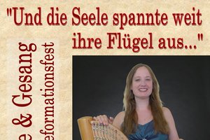 Harfe und Gesang zum Reformationsfest