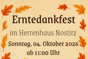 Erntedankfest mit Ponyreiten in Nostitz
