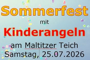 Kinderangeln und Sommerfest in Maltitz