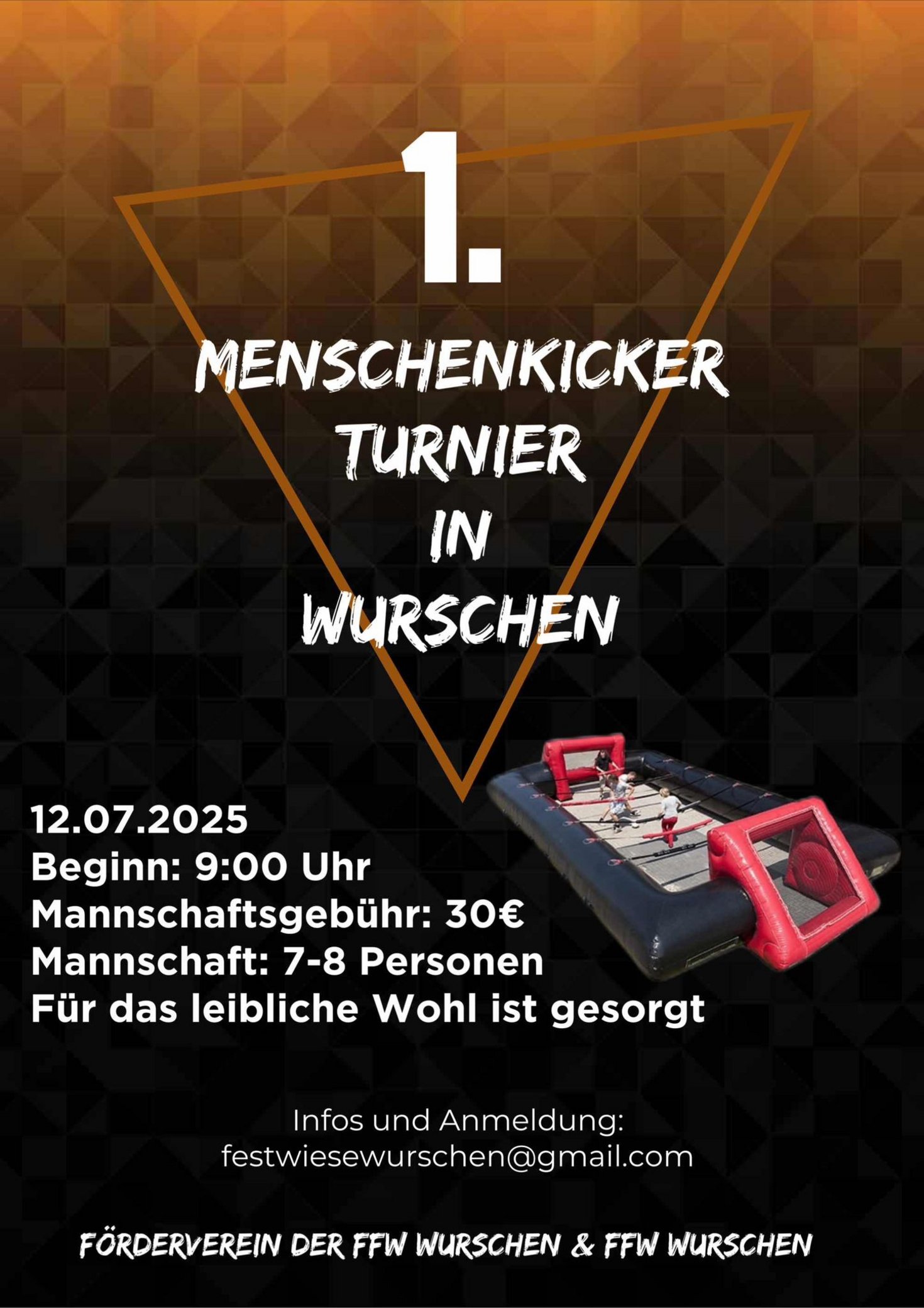 1. Menschenkicher Turnier in Wurschen